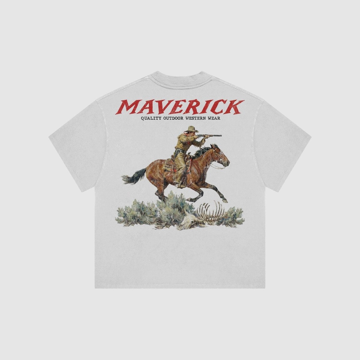 Classic Heavyweight Boxy Tee - Maverick
