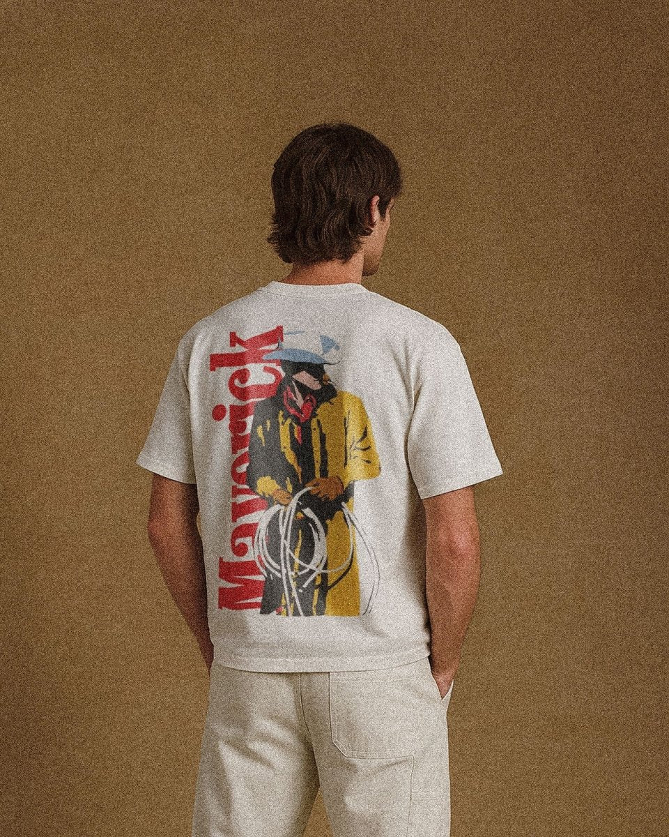 Classic Heavyweight Boxy Tee - Maverick