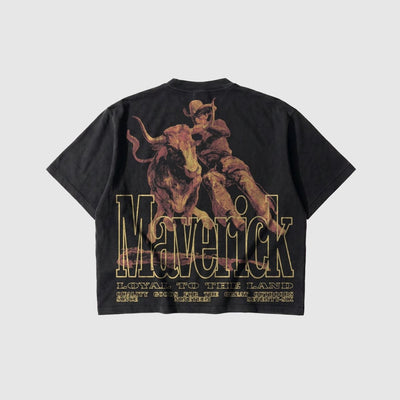 Classic Heavyweight Boxy Tee - Maverick