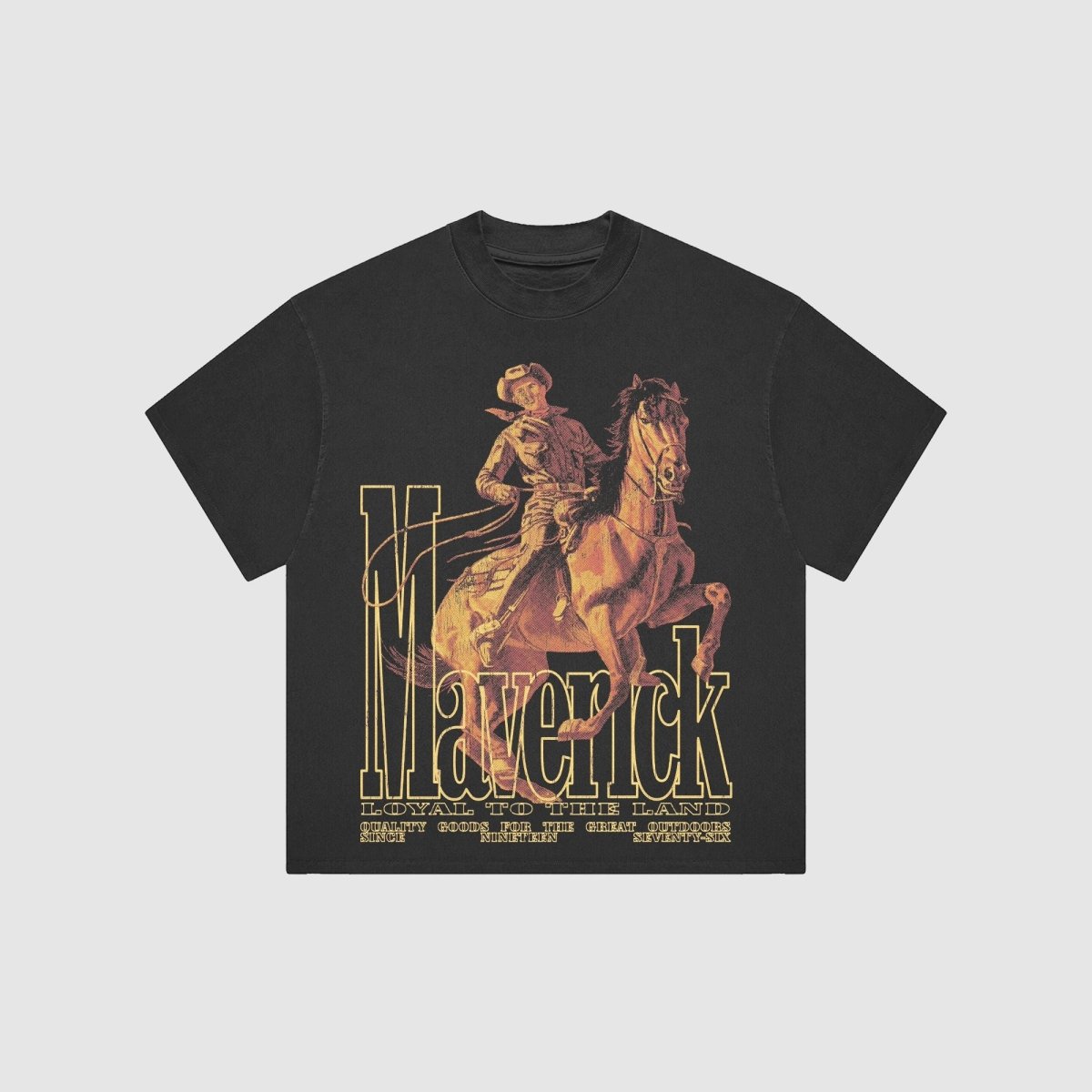 Classic Heavyweight Boxy Tee - Maverick