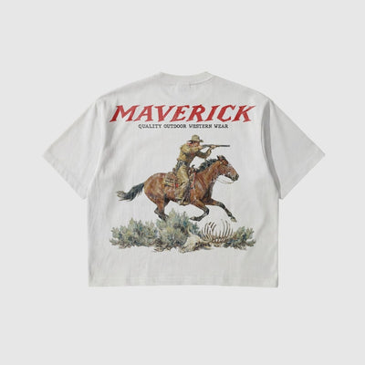 Classic Heavyweight Boxy Tee - Maverick