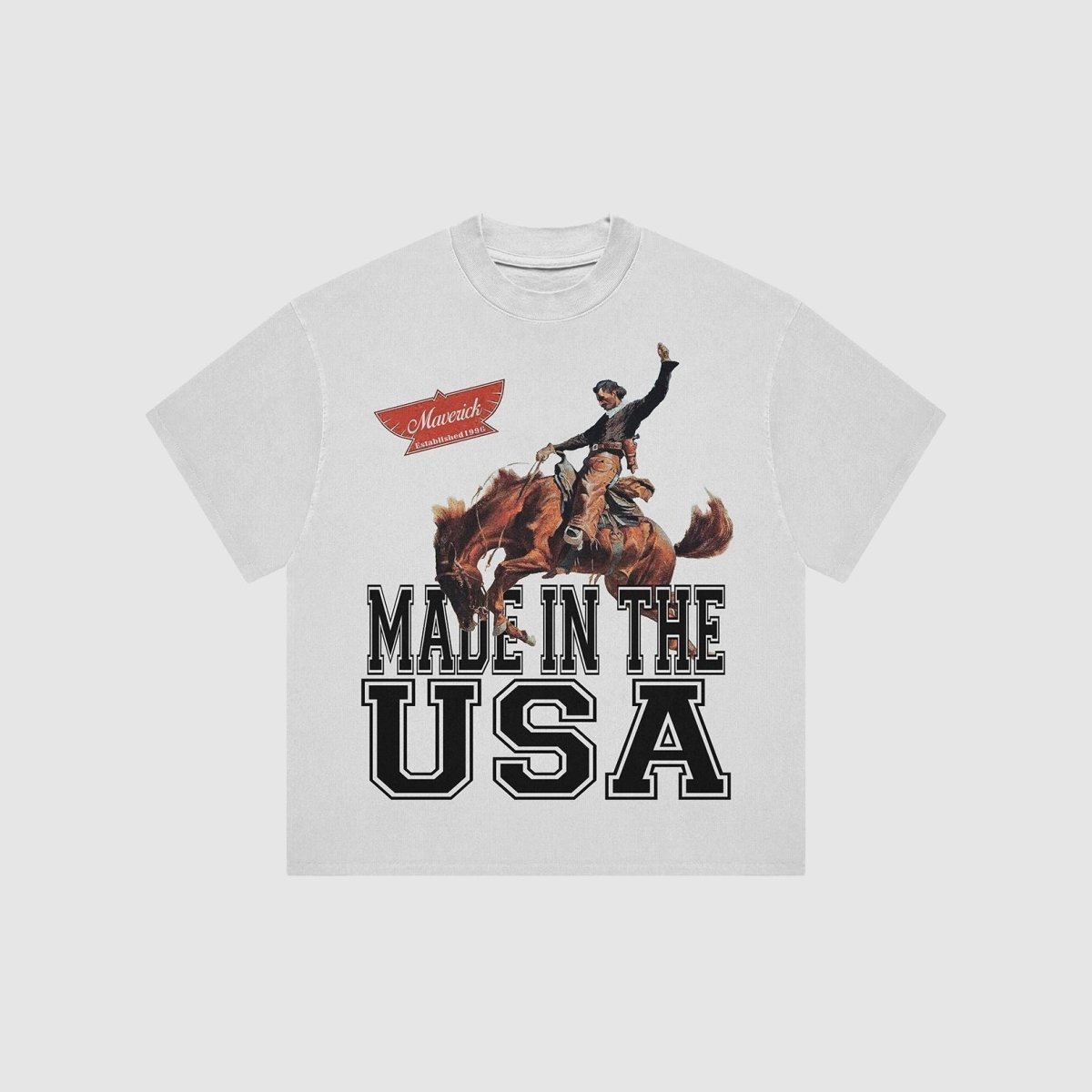 Classic Heavyweight Boxy Tee - Maverick