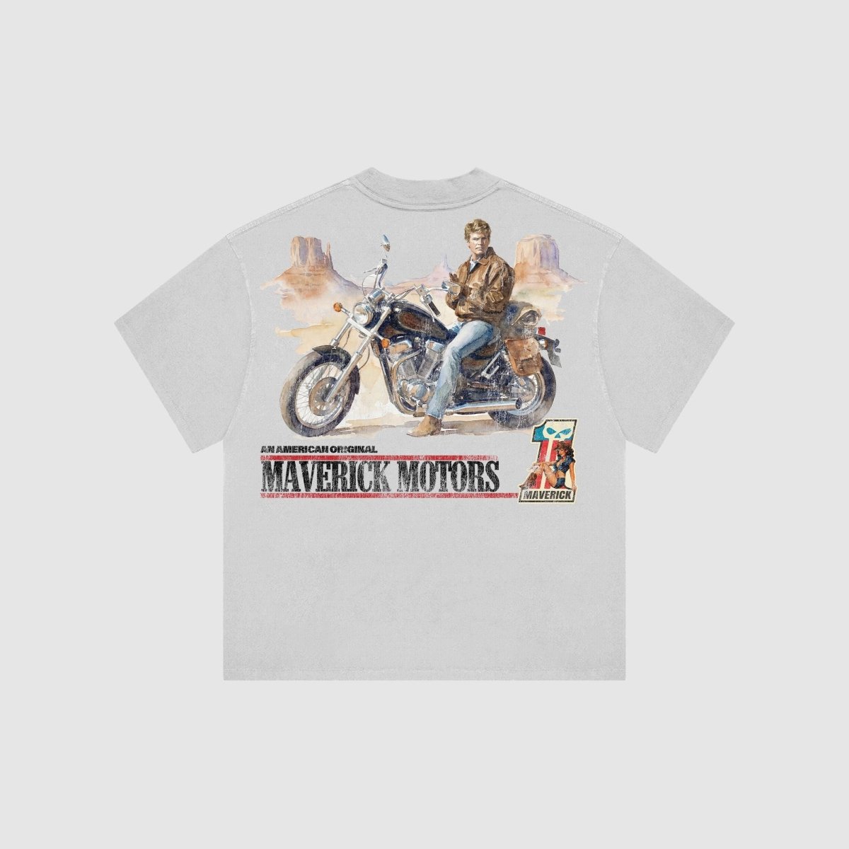 Classic Heavyweight Boxy Tee - Maverick