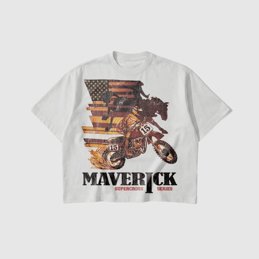 Maverick Supercross Boxy Tee
