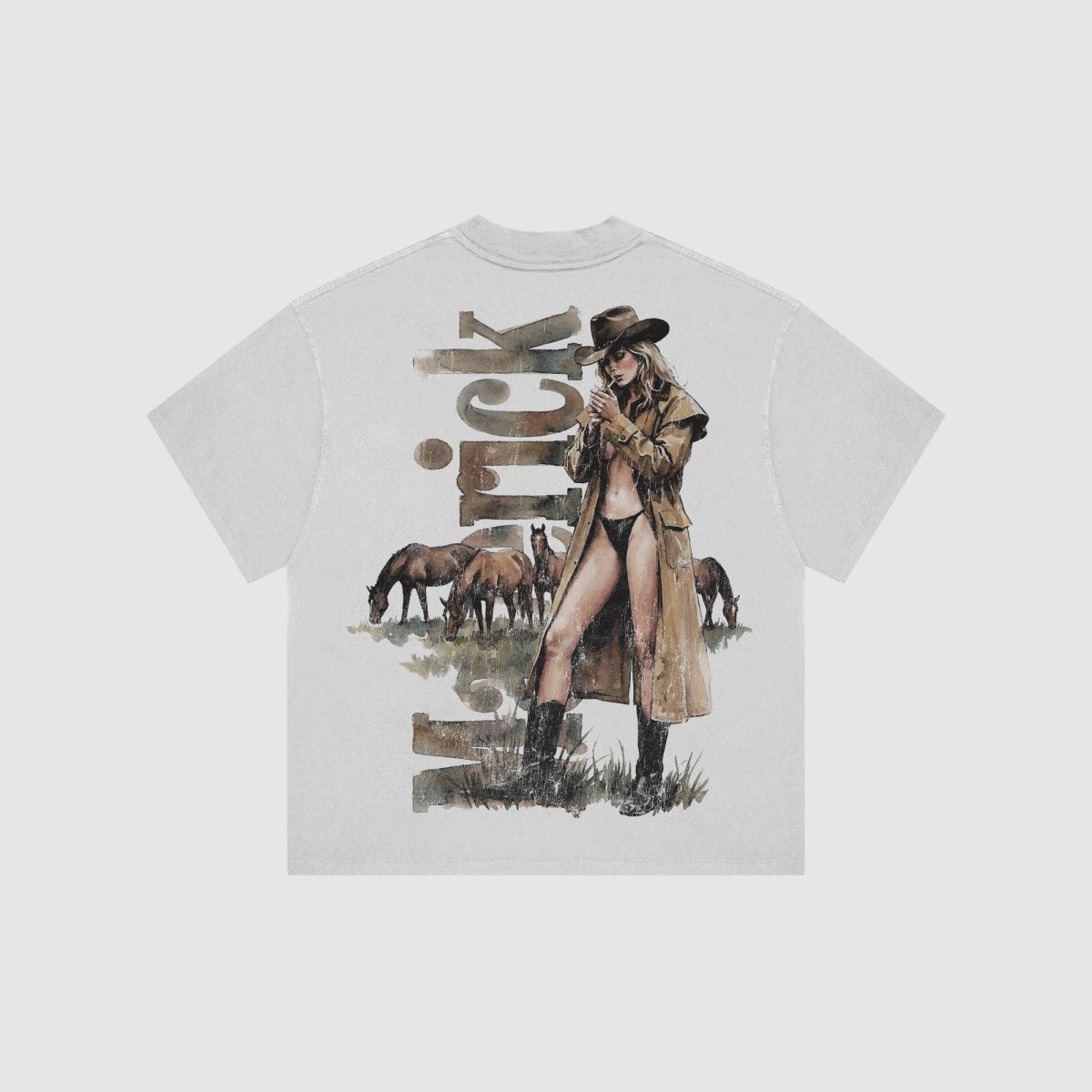 Classic Heavyweight Boxy Tee - Maverick