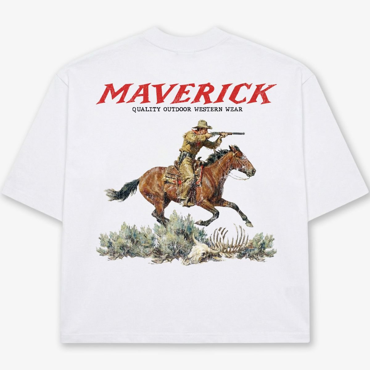 Classic Heavyweight Boxy Tee - Maverick