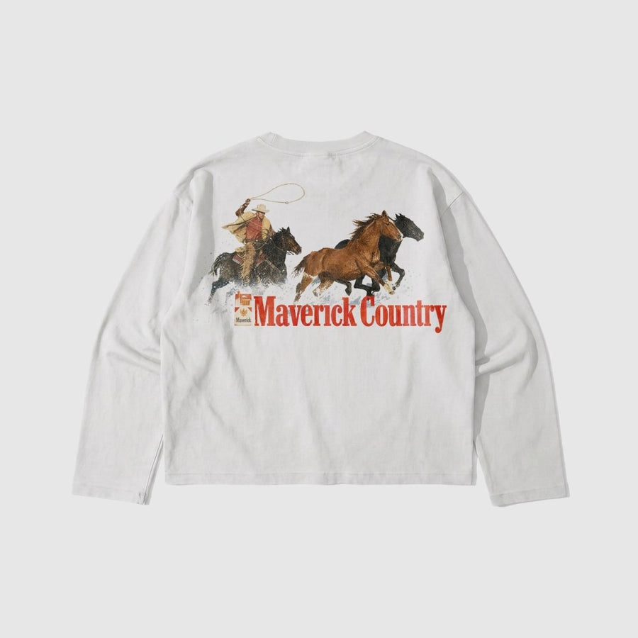 Maverick Country Boxy LS Tee