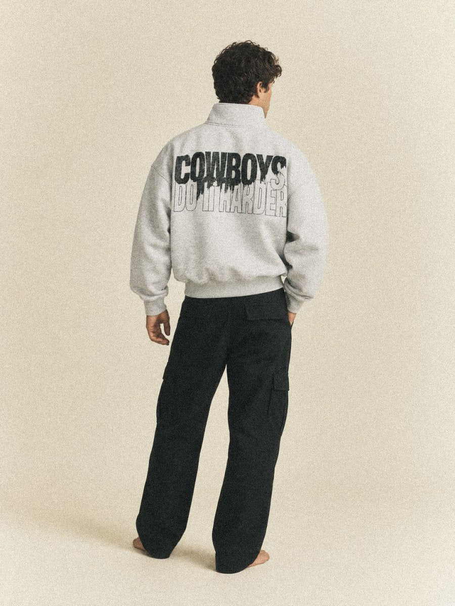 Cowboys Do It Harder Quarter-Zip - Maverick