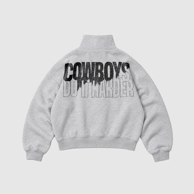 Cowboys Do It Harder Quarter-Zip - Maverick