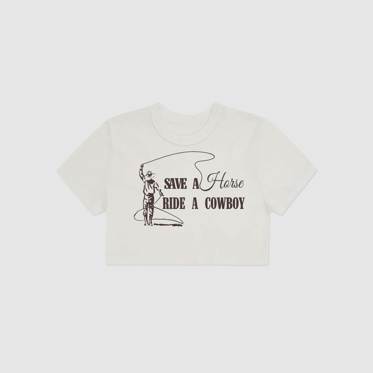 Cropped Baby Tee - Maverick