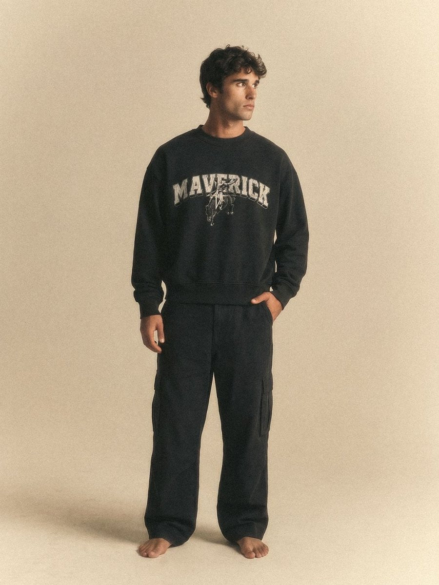Heavyweight Boxy Crewneck - Maverick