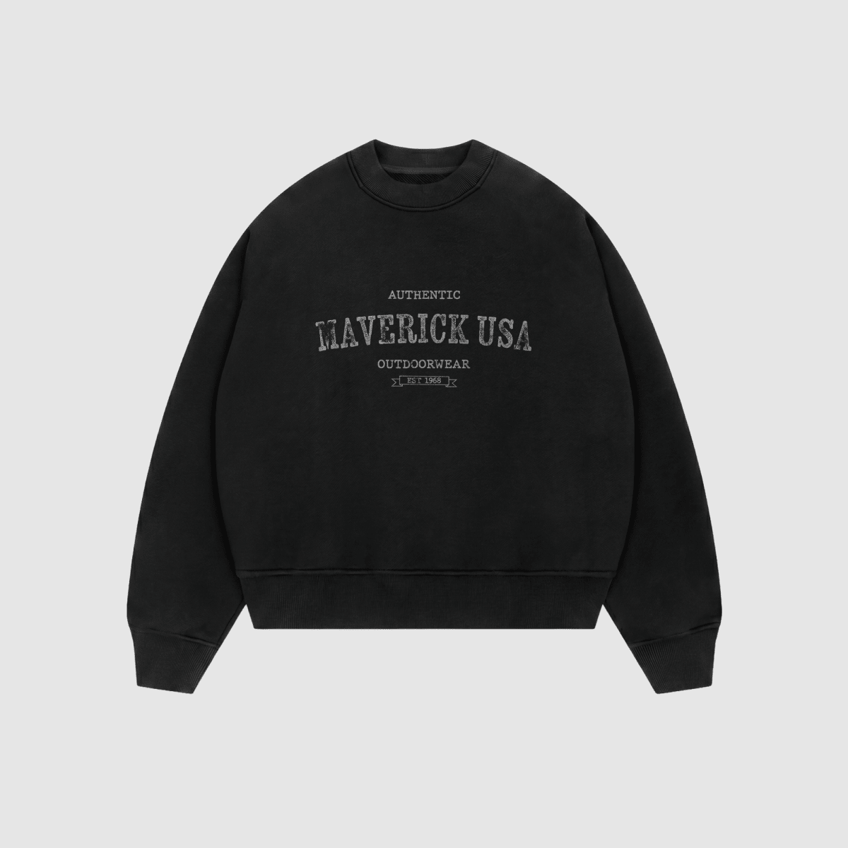 Heavyweight Boxy Crewneck - Maverick