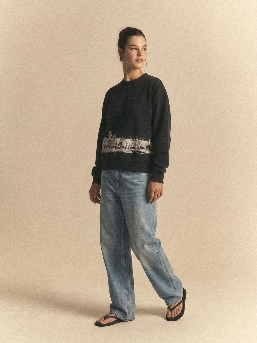Heavyweight Boxy Crewneck - Maverick