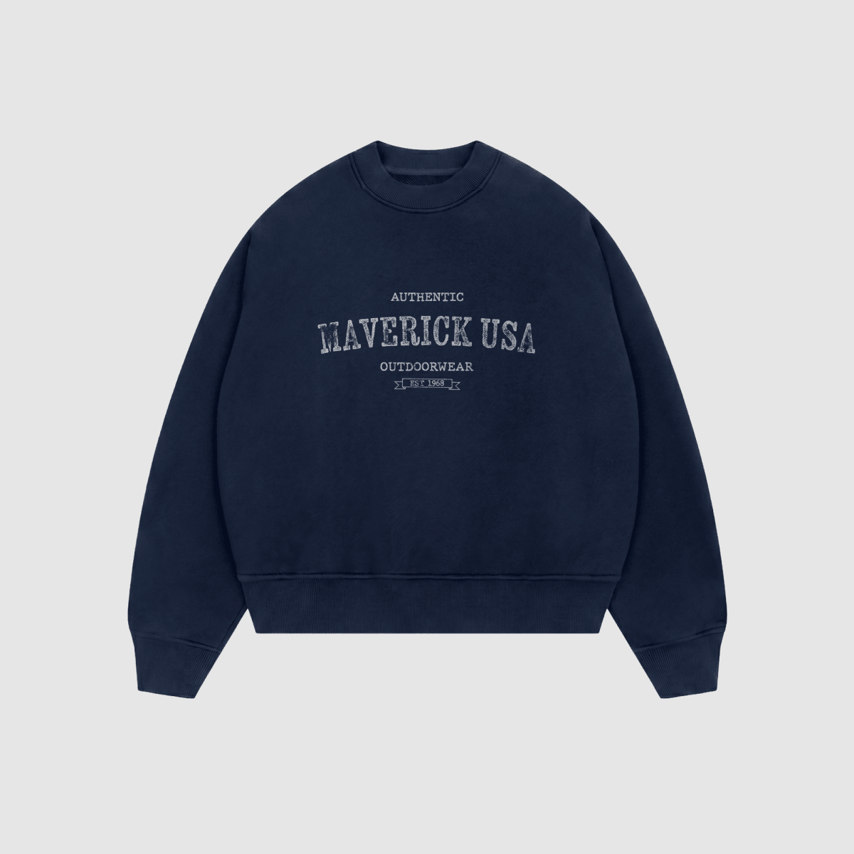 Heavyweight Boxy Crewneck - Maverick