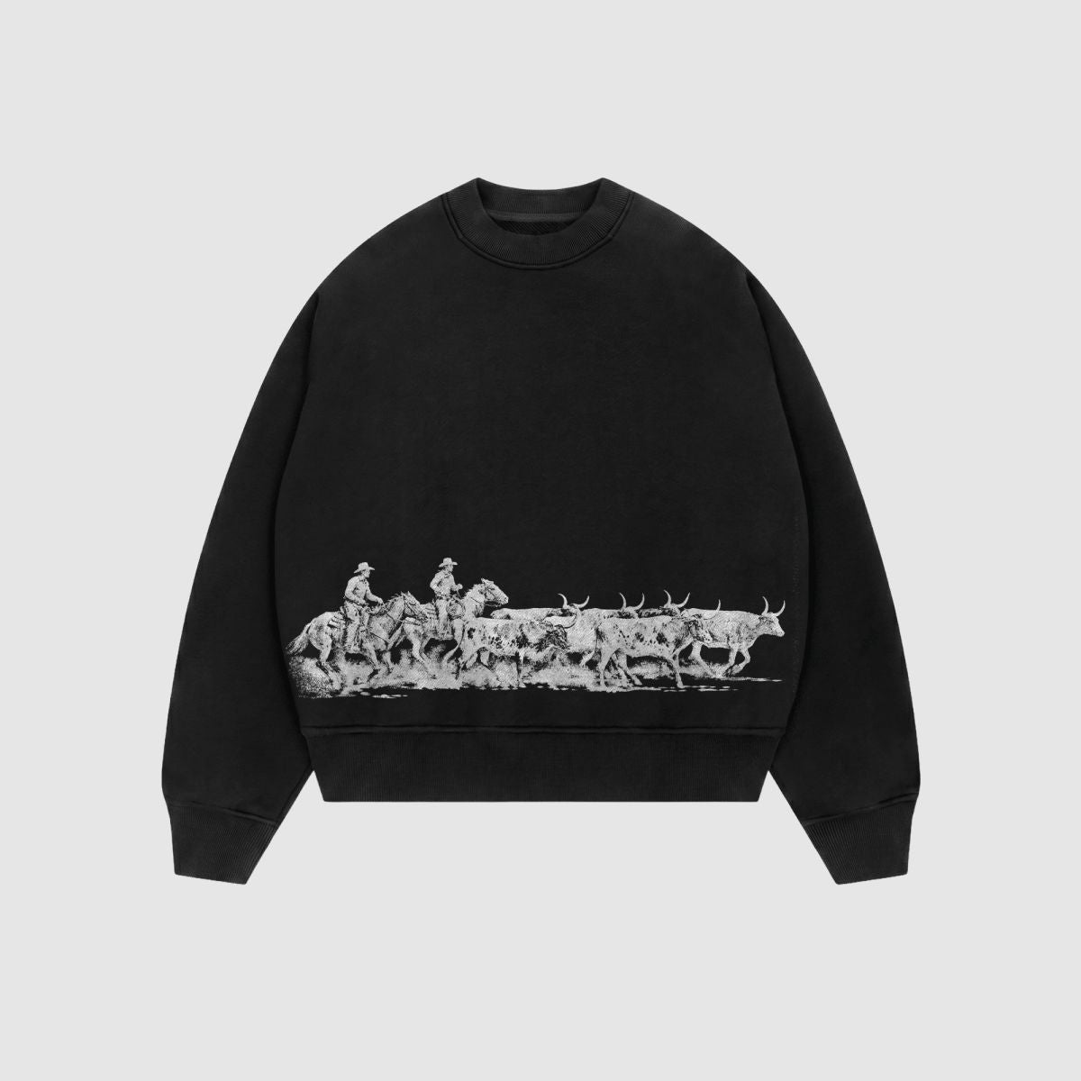 Heavyweight Boxy Crewneck - Maverick