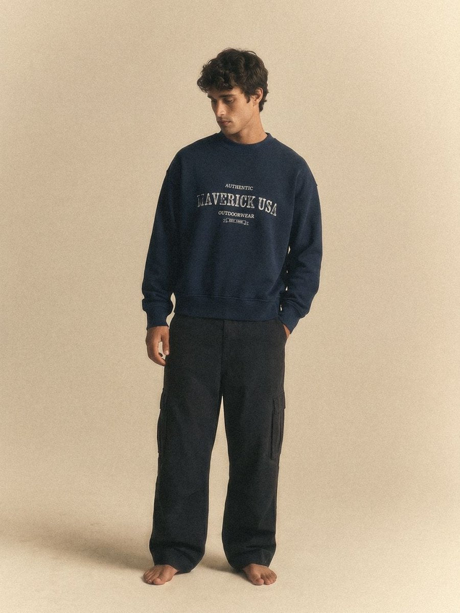 Heavyweight Boxy Crewneck - Maverick