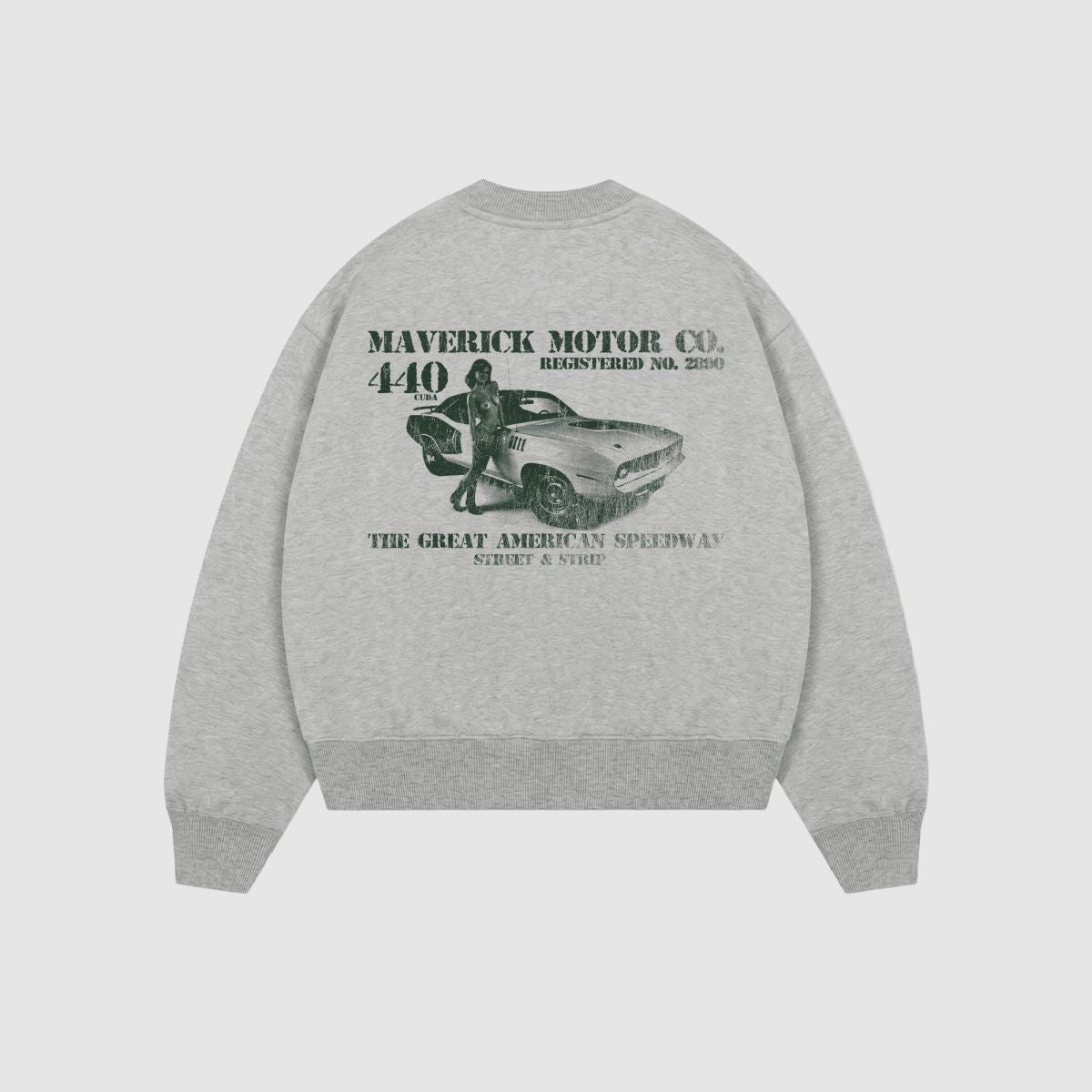 Heavyweight Boxy Crewneck - Maverick