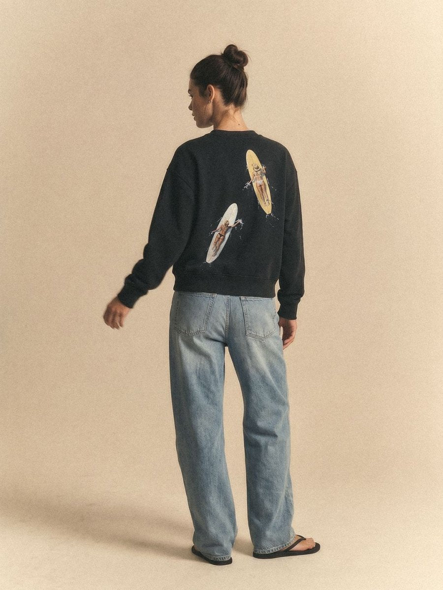Heavyweight Boxy Crewneck - Maverick