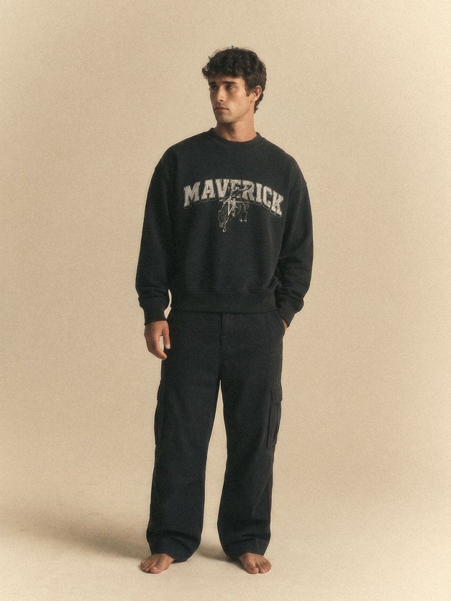 Heavyweight Boxy Crewneck - Maverick