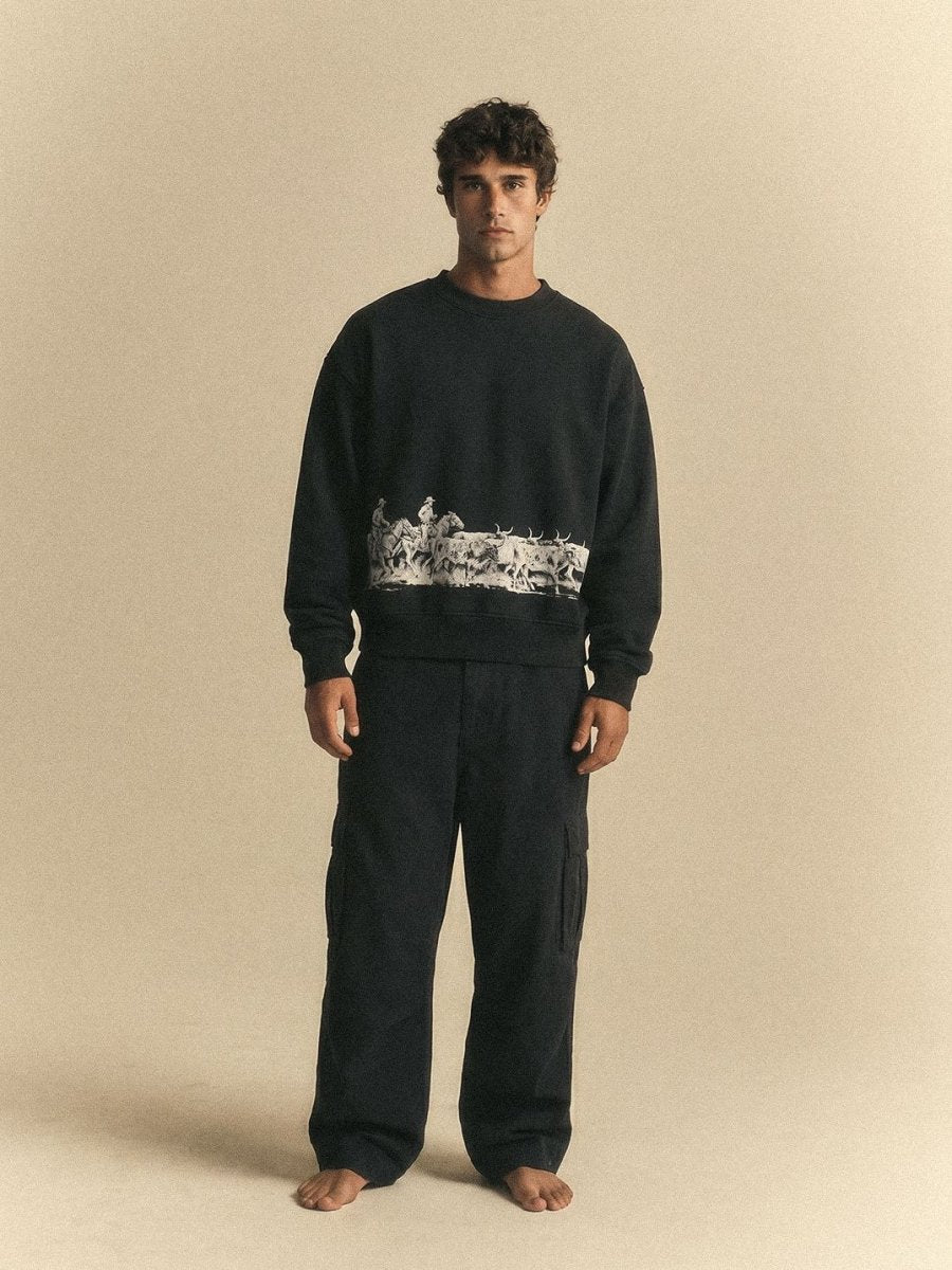 Heavyweight Boxy Crewneck - Maverick