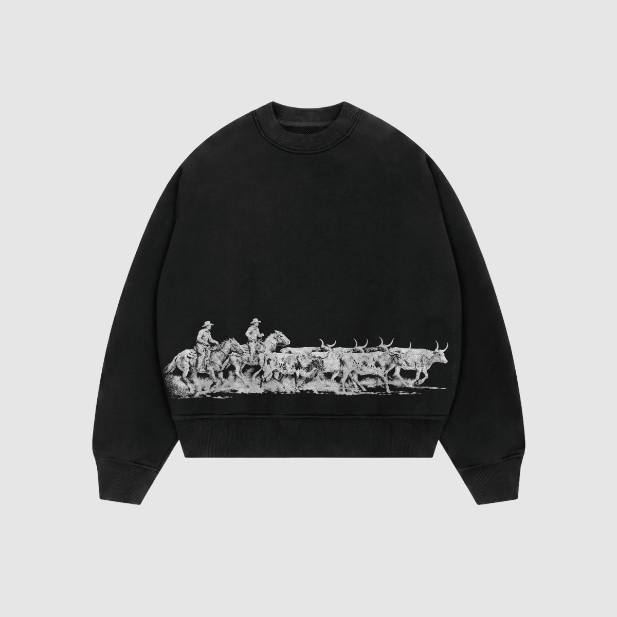 Heavyweight Boxy Crewneck - Maverick