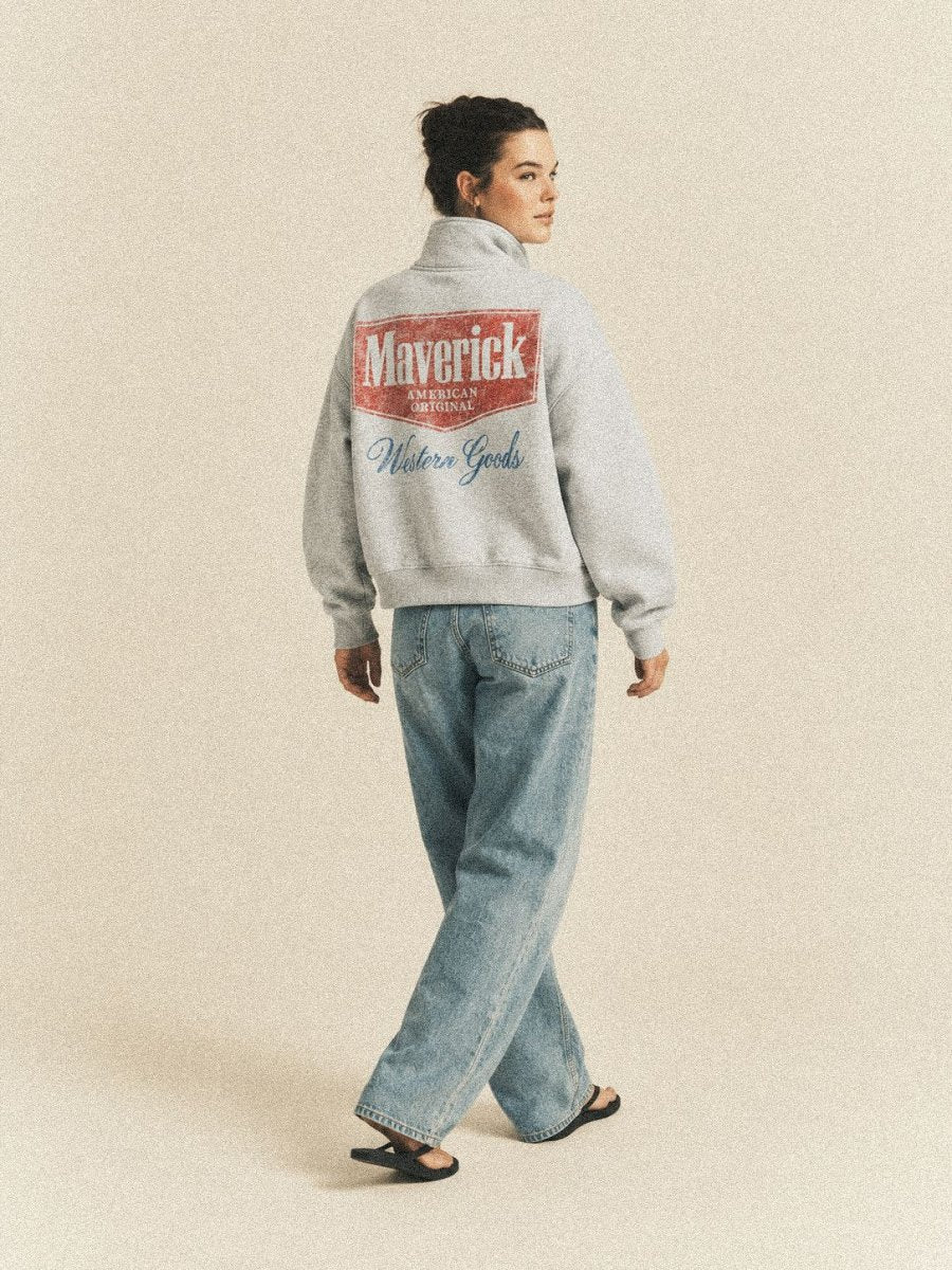 Maverick Western Goods Quarter-Zip - Maverick
