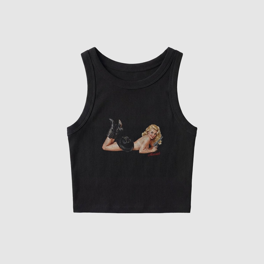 Cowgirl Pinup Tank