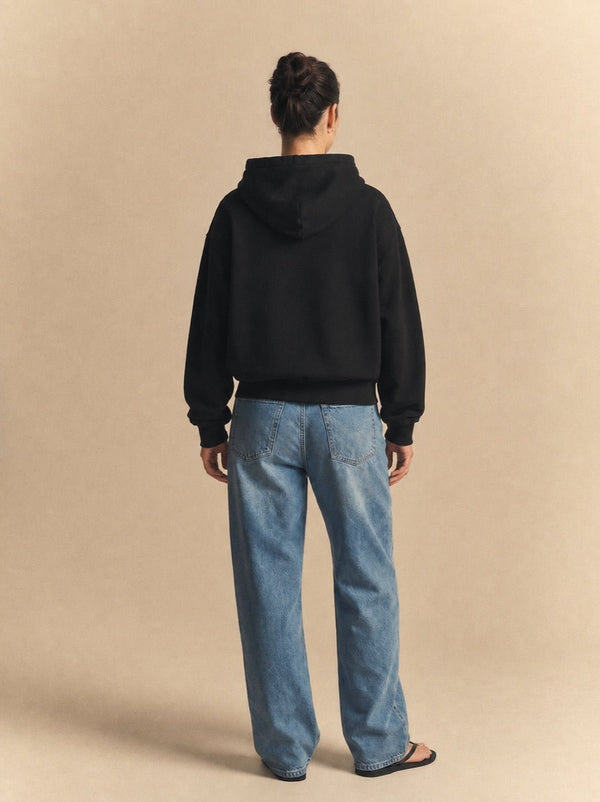 Female model, 5 ft 7, wearing size S, back